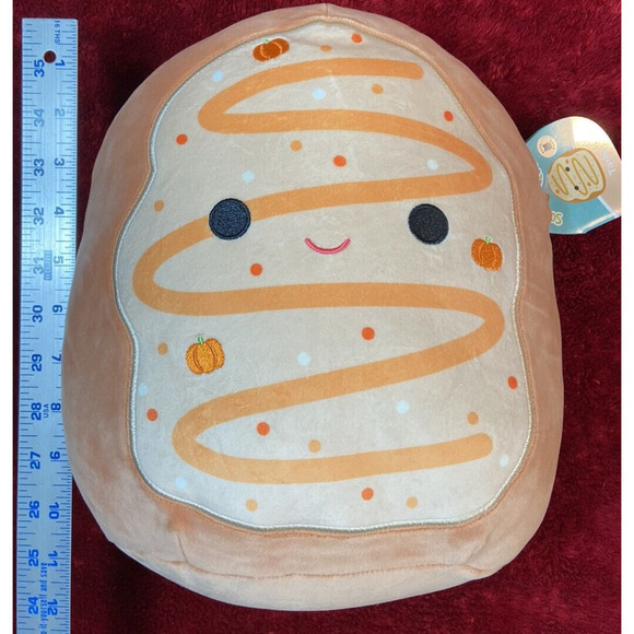 Tadd Pumpkin Bread Original Squishmallow 11 inch Tall Super Soft Jazzwares Rare - Picture 2 of 8
